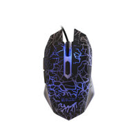 ELEGIANT YX-898 Wired Mouse 2400DPI 6 Buttons LED USB Wired Mouse Optical Computer Mice for Home Office