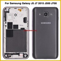 Elemy-dành Cho Samsung Galaxy J5 J7 2015 J500 J700 J500F J500H Vỏ Pin Khung Giữa