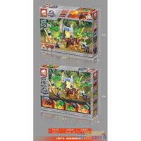 ELEPHANT JX90075 90075 non Lego THẾ GIỚI KHỦNG LONG bộ đồ chơi xếp lắp ráp ghép mô hình Jurassic World 407 khối