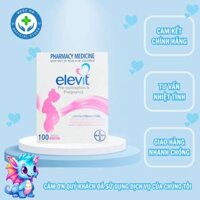 Elevit bầu Healthy Baby Healthy Mum hỗ trợ tăng cường sức khoẻ, hỗ trợ thai kỳ khoẻ mạnh Bayer Úc