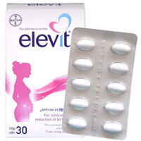 Elevit (Bầu) Healthy Baby Healthy Mum, hỗ trợ tăng cường sức khoẻ, hỗ trợ thai kỳ khoẻ mạnh