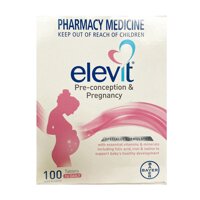 Elevit Vitamin Tổng Hợp Cho Bà Bầu Của Úc Hộp 100 Viên