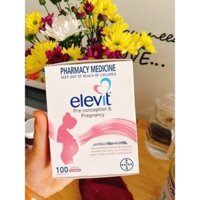 Elevit- Vitamin tổng hợp cho bà bầu của Úc hộp 100v