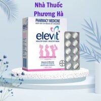 Elevit .Vitamin tổng hợp cho phụ nữ trước, trong khi mang bầu, cho con bú ( Mẫu mới nhất) Hộp 100 viên