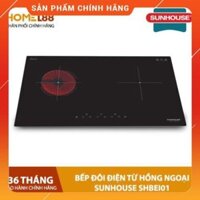 [ELHAT4 giảm 7% tối đa 700K] [BH 3 năm] Bếp đôi điện từ hồng ngoại SUNHOUSE SHBEI01 chính hãng giá tốt