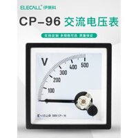 Elico CP-96 con trỏ điện áp xoay chiều SF-96 cơ khí lắp đặt Vôn kế 100V 220V 380V