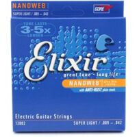 Elixir Electric Guitar NanoWeb 12002