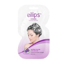 Ellips Kem Ủ Tóc Ellips Vitamin Hair Mask Nutri Color Dành Cho Tóc Uốn Và Nhuộm 20g