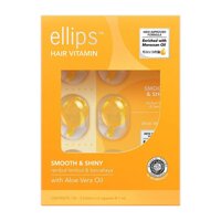 Ellips Serum Dưỡng Tóc Ellips Hair Vitamin Smooth & Shiny Mềm Mượt Và Óng Ả 2 Vỉ X 6 Viên