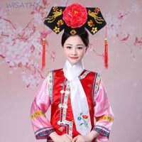 Elmer1 Mũ đội đầu Royal Court Butterfly Sweet Wedding