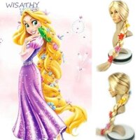 Elmer1 Rapunzel Cosplay Tóc Giả Anime Nhập Vai