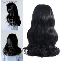 Elmer1 Tóc giả đóng vai dài màu đen Anime Fasion Nightclub Bar