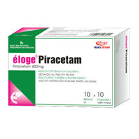 Éloge Piracetam, hỗ trợ trị suy giảm nhận thức, trị chóng mặt