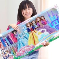 Elsa Bộ Đồ Chơi Búp Bê Công Chúa Bạch Tuyết Cho Bé Gái
