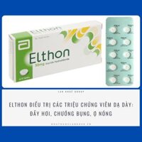 ELTHON 50MG - ĐIỀU TRỊ CÁC TRIỆU CHỨNG VIÊM DẠ DÀY MÃN TÍNH - ĐẦY HƠI, CHƯỚNG BỤNG, Ợ NÓNG