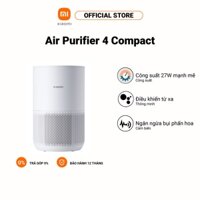[ELXIAOMI100 - 5% đơn 300k] [Hàng mới về] Máy lọc không khí Xiaomi Smart Air Purifier 4 Compact