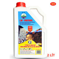 E.M PTOTEASE MEN Ủ Phân Cá, Phân Bánh Dầu, Không Mùi Hôi - Can 2 Lít