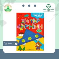 Em tập gấp hình cho bé 4-5 tuổi cơ bản và nâng cao