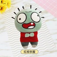 Em trai thờ bạn Mặt dây chuyền Thây Ma búp bê sang trọng quà tặng nhỏ túi móc khóa phiên bản giọng nói nhấn nói