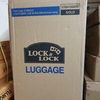 Em về được 30 Vali siêu đẹp Lock&Lock 20 inch.  Giá hãng: #1200 => Giá sale chỉ #555k