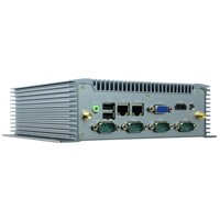 Embedded Fanless Industrial Mini PC I5 3317U 6 COM COM2 Support RS485 2 Gigabit Ethernet with PXE Walk on LAN 4G RAM 64G SSD Partaker Q8