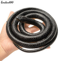 Emden 123CM Đen Rắn Prank Đồ Chơi Thực Tế Cao Su Rắn Mô Hình Mô Phỏng Rắn trêu chọc Bạn Bè Đạo Cụ Tricky Trẻ Em Người Lớn Tiệc Halloween Gag Quà Tặng