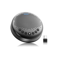 Emeet Luna - Micro Rùa Kèm Loa Họp Trực Tuyến, Thu Âm 360 Độ, Lọc Tạp Âm Nền, Loa Công Suất Lớn 3w