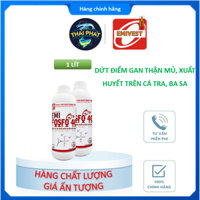 EMI FOSFO 40 chai 1 lít - Dứt điểm nhiễm trùng, gan thận mủ, xuất huyết trên cá tra, cá basa