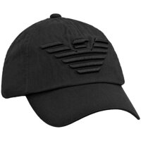 Emporio Armani Aquila Mens Cap Black