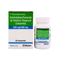 Emtricitabine 200mg Tenofovir 300mg Mylan 30 viên – Thuốc HIV