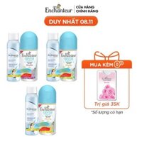 [En] Lăn Khử Mùi Enchanteur Gentle Charming/ Sensation/ Delightful 50Ml - Tặng Xịt Khoáng Bio-Essence 30Ml