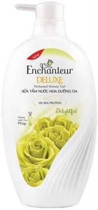 ENCHANTEUR_Sữa Tắm Nước Hoa Dưỡng Da 650g Xanh Lá