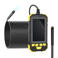 Endoscope Camera 5.5mm 4.3 Inch IPS Screen 1080P HD 11.5 ft/3.5m Borescope Camera IP67 Waterproof Ultra-Clear Pipeline 6 LED Lights with 32G TF Card