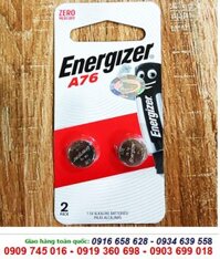 Energizer A76-LR44 , Pin 1.5v Alkaline Energizer A76-LR44 _Vỉ 2viên (Mẫu mới)