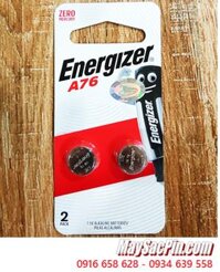 Energizer A76-LR44 _Pin cúc áo 1.5v Alkaline Energizer A76-LR44 chính hãng _Vỉ 2 viên