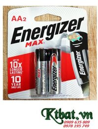 Energizer E91-BP2, LR6 (Vỉ 2viên); Pin AA 1.5v Alkaline Energizer E91-BP2 chính hãng - Xuất xứ SIngapore