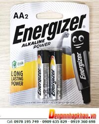 Energizer E91-BP2; Pin AA 1.5v Energizer E91-BP2 /LR6 Alkaline Power (Singapore) /MẪU MỚI