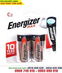 Energizer E93-BP2, Pin trung C 1.5v Alkaline Energizer Max E93-BP2 chính hãng (Loại vỉ 2viên)