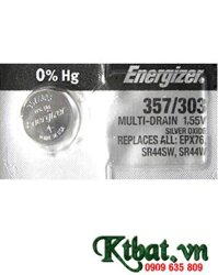 Energizer SR44SW _Pin 357; Pin cúc áo 1.55v Silver Oxide Energizer SR44SW 357 chính hãng