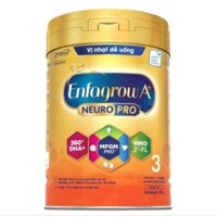 Enfamil A +. Vị nhạt dễ uống. số 3 830g . cho bé từ 1-2 tuổi