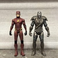 [Eng] Nhân vật đồ chơi Batman bằng thép có thể di chuyển được kết nối DC chính hãng Marvel Avengers Justice League