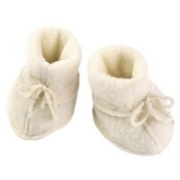 ENGEL Booties cho bé 100% Merino wool Natural