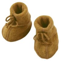 ENGEL Booties cho bé 100% Merino wool Saffron melange