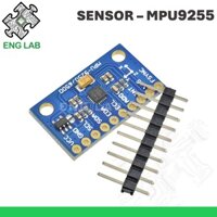 ENGLAB★MPU9255 Mô-đun cảm biến con quay hồi chuyển gia tốc la bàn điện tử ba trục thái độ 9 trục