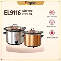 EnglerQuality Nồi Tiềm Engler EL9116 Dung Tích 2.5L Lòng Sứ Ceramic cao cấp