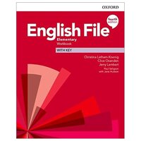 English File 4th Edition Elementary Workbook With Key
