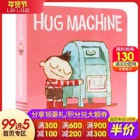 English truyện tranh gốc Hug Máy board hình ảnh cuốn sách nghệ sĩ cuốn sách Scott Campbell nắm lấy sức mạnh của tình yêu ôm của tình yêu để cung cấp cho robot nhỏ Đồ chơi giáo dục