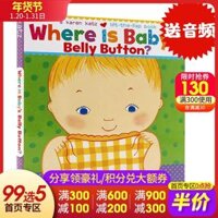 English truyện tranh gốc Karen Katz đâu rốn là em bé của Belly Button bé, nơi các tông tìm kiếm thông qua các cuốn sách bằng tiếng Anh cho trẻ em ở độ tuổi 1-4 năm truyện tranh thiếu nhi sách giác ngộ 卡凯伦卡茨 Đồ chơi giáo dục