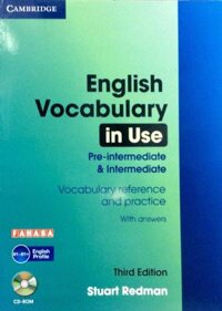 English Vocabulary in Use Pre-Intermediate and Intermediate Book with Answers Vocabulary Reference and Practice Kèm CD