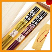 Engraved Chopsticks, Ginbu Sakura 22.5cm Wakasa Lacquerware, Pair Set in Paulownia Box, Gift Purple x Purple
Engraved Chopsticks, Ginbu Sakura 22.5cm Wakasa Lacquerware, Pair Set in Paulownia Box, Gift Purple x Green
Engraved Chopsticks, Ginbu Sakura 22.5